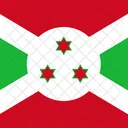 Republic Of Burundi Flag Country 아이콘