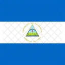 Republic Of Nicaragua Flag Country アイコン