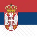 Republic Of Serbia Flag Country アイコン