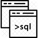 Requete Requete SQL Navigateur Multiple Icône