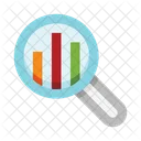 Magnifier Analytics Interface Icon