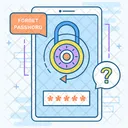 Restart Password Refresh Password Reboot Password Icon