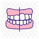 Reshaping teeth surface  Icon