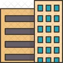 Residential Apartment Rooms Icon