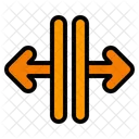 Resize Separate Maximize Expand Split Direction Arrow Icon