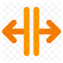 Resize Separate Maximize Expand Split Direction Arrow Icon