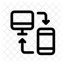 Sync Syncronize Mobile Icon