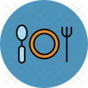 Fork Knife Plate Icon