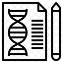 Résultat génétique  Icône