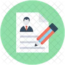 Resume Writing Editing Icon