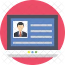 Resume Cv Curriculum Icon