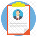 Profile Cv Resume Icon