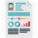 Resume Graph Budget Icon