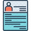 Resume  Icon