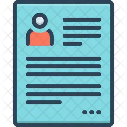 Resume  Icon