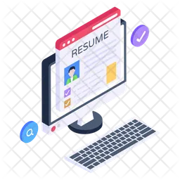 Resume  Icon