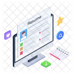 Resume  Icon