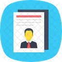 Profile Resume Cv Icon