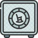 Money Safe Retire Icon