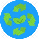 Reutilizar Claro Reciclaje Icono