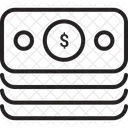 달러 돈 수익 아이콘