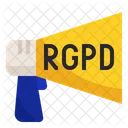 Rgpd Announcement Data Icon