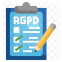 Rgpd Checklist  Icon