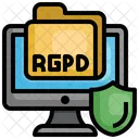 Rgpd Data Protection  Icon