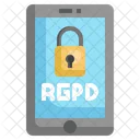 Rgpd Mobile  Icon