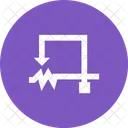 Rheostat Circuit Icon