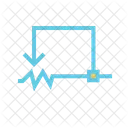 Rheostat Circuit Icon