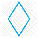 Diamond Rhombus Shape Icon