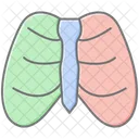 Ribcage Lineal Color Icon Icon