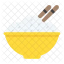 Boiled Rice Food Icon