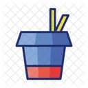 Rice Box Food Drink Icon