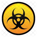 Riesgo Biologico Virus Enfermedad Icono