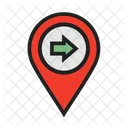 Location Pin Site Venue Icon