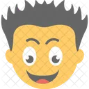 Rindo Garoto Emoji Ícone