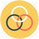 Rings Borromean Circles Icon