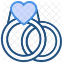 Heart Valentines Day Wedding Icon