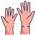 Rise Hand  Icon