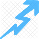 Rising Growth Zigzag Icon