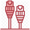 Rj Cable Computer Lan Ethernet Icon