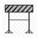 Road Barrier Work Icon