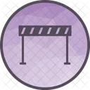 Road Barrier Work Icon