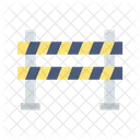 Road Barrier Road Safety Construction Zone Icon