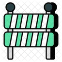 Blockade Barrier Barricade Icon