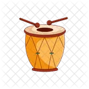 Tambor De Tabla Musica Clasica Instrumento Musical Icono