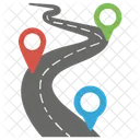 Road Infographic  Icon