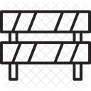도로 장애물 도로 표지판 아이콘